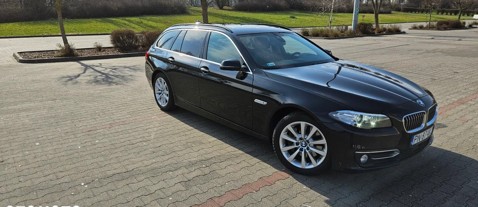 BMW Seria 5 cena 73900 przebieg: 220000, rok produkcji 2013 z Konin małe 667